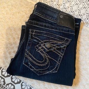 Silver Suki Suplus Flare Jeans Size 27 Length 32